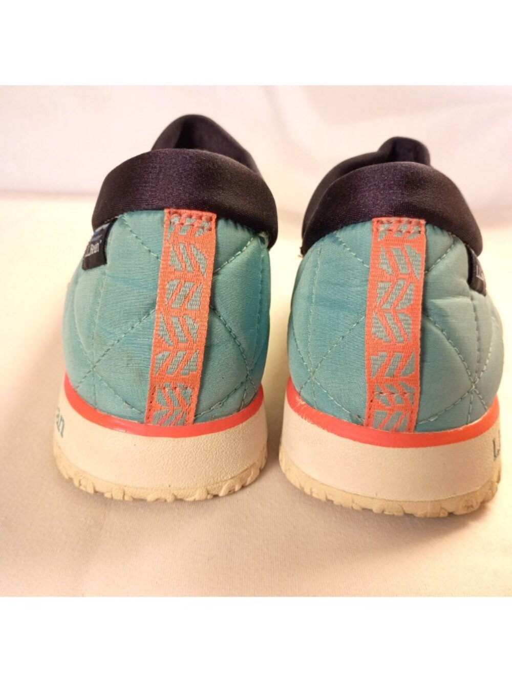 L.L.Bean Ultralight PrimaLoft Slip On Shoes Blue Waterproof Women Size 10 - Picture 8 of 11